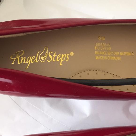 Angel Steps red shoes 👠 size 8 - Picture 4 of 7